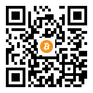 bitcoin:3Lf2Rm9r4pJxYaMRDSdhAZXLL2RzYywp93 black Bitcoin QR code