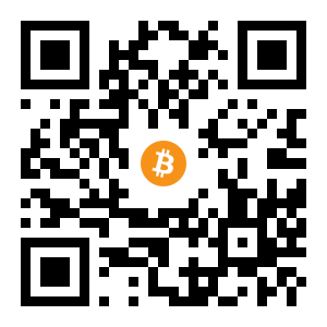 bitcoin:3LgdYsdmGSnMazvSmtv6u92AE9ELb5EiEh black Bitcoin QR code