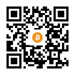 bitcoin:3LicQrrjmDbFugbjgm2gorozfB9MiUr9R8 black Bitcoin QR code