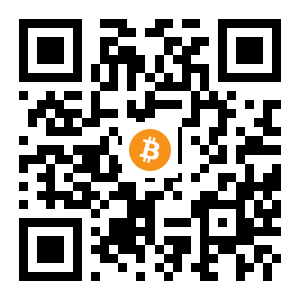 bitcoin:3LmC3xF34gfimcC3qRfBJK2jHPhZVsqY9s black Bitcoin QR code