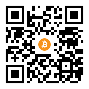 bitcoin:3LmYharLki4SBq8EgY5cA2ZyvvJsAM8Qvo black Bitcoin QR code