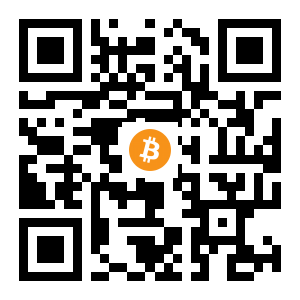 bitcoin:3LtnU7dQGuFT8U2YTusAFCG5LTfhKt18xe black Bitcoin QR code