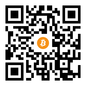 bitcoin:3Ly7ExeGcxCfdEvbzJM5EpVEPZroF6F3TV black Bitcoin QR code