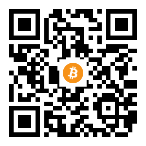 bitcoin:3LzCGFSQuXR3zeA2PJjBikbhoh1ALaVgZG black Bitcoin QR code