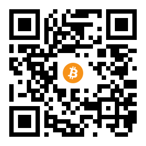 bitcoin:3M9Zr8iPayg5sWeWKtM7V2rY5kkREVBtbj black Bitcoin QR code