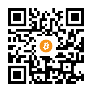 bitcoin:3M9xvajcVFr7ThvSKVsvS53WP9dtzix1Xa black Bitcoin QR code