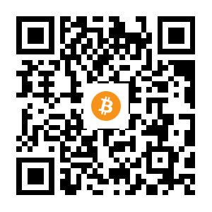 bitcoin:3MAeNoGNih5KVDJsRgbMg25pc7Gv3HziRM black Bitcoin QR code