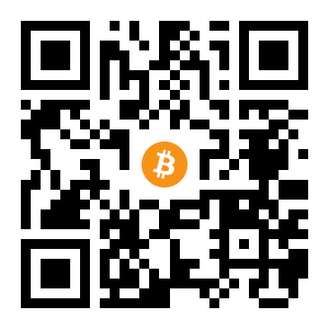 bitcoin:3MEV7qbEfUdvXVwhSBburKP1CBXfUXHi3X black Bitcoin QR code