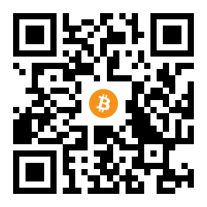 bitcoin:3MHdbx3yCXjGBiQwQREob1noeCgLJE7XhS black Bitcoin QR code