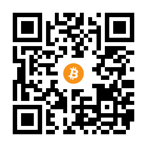 bitcoin:3MKcx6Jfgeaq5rPGuuu3coWy3YDeznDZeE black Bitcoin QR code