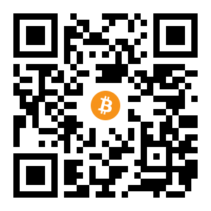 bitcoin:3MLgx7Dk9EH3b18Zyf8mtbSNYWVjQ8vFpC black Bitcoin QR code