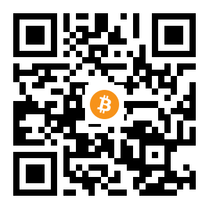 bitcoin:3MNEzZrMetia5qnm7SVoexMKh57wnGBYVG black Bitcoin QR code