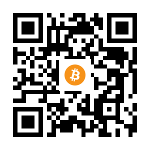 bitcoin:3MNncebkedBdMvPMotryGRb7Bx6ahdW5wX black Bitcoin QR code