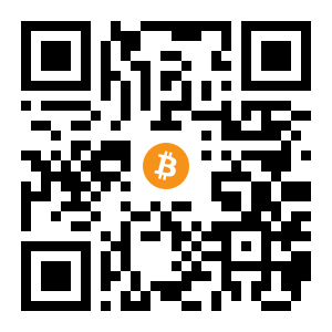 bitcoin:3MXd2rCAZYnEpmoTLmufmyfC586cXDWFkH black Bitcoin QR code