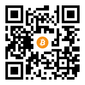 bitcoin:3MZPTuMsveguCWUGKRnG1b7cbNRsF6kKAL black Bitcoin QR code