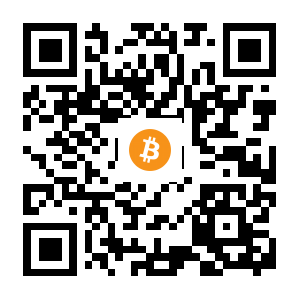 bitcoin:3Mda1MR2Xd6EiaChkbq2Kz6MTT6PtL6Rpy black Bitcoin QR code