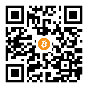 bitcoin:3Mf8bFUcam2P4gjog5yXTR1g7CukgZLNyn black Bitcoin QR code