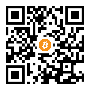 bitcoin:3Mg8mNG3s7BYERV6eSfhmgz7re1RL3M3dY black Bitcoin QR code