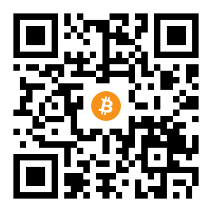 bitcoin:3MhnCaSjRhAAZLxpN1qyk18uC2WPCFSHju black Bitcoin QR code