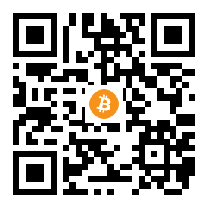 bitcoin:3MjzcrR4KD93p3PeNmGvzcfnBS51vFBkf5 black Bitcoin QR code