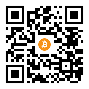 bitcoin:3MmTSY51eVLxzBEdrorLFboruSZYM4fRV4 black Bitcoin QR code