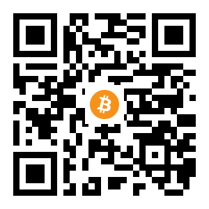bitcoin:3MmopUkmqXpguhW1BUhEF8onumbUDwGTmp black Bitcoin QR code