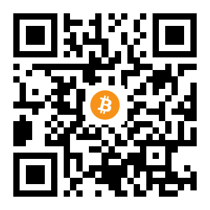 bitcoin:3Mo839uKWXULS9Nfc5gafwiPBseUGqJCJN black Bitcoin QR code