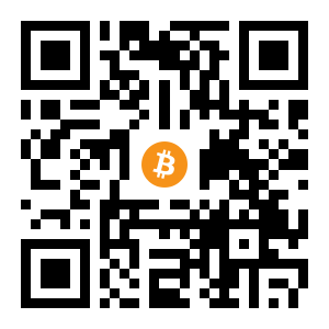 bitcoin:3MoCi7Vuhs79PyiebVhe88zihipbAbpfKU black Bitcoin QR code