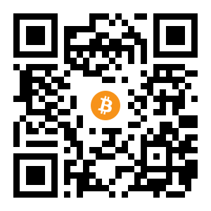 bitcoin:3Moy87Sk7D3dEhv2W1Dy4bzaAZ9JxnmFdN black Bitcoin QR code