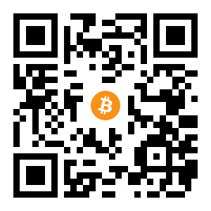 bitcoin:3MpZ1e6FGpZVE7m55hiUaBrdWpe6dJENH8 black Bitcoin QR code