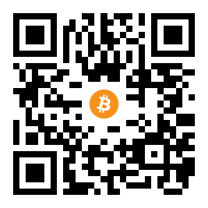 bitcoin:3MsDpC1pc8nasfSjEQVMCECuqmCY2huqPa black Bitcoin QR code