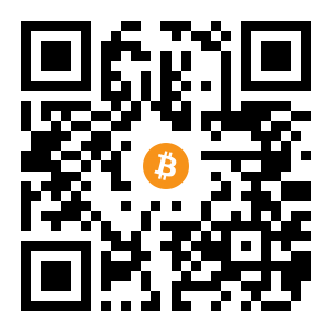 bitcoin:3MtGict7ghrcuS2UAExbsQdRLUXzPUpJ2D black Bitcoin QR code
