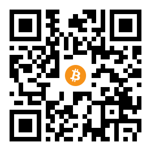 bitcoin:3Muofs7e8Ep2p6MXgGnXfnH3VfSbapwXto black Bitcoin QR code