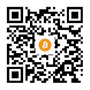 bitcoin:3MvU6MxFcPxNNGB6DYqoSbPU1EUmJirgE5 black Bitcoin QR code