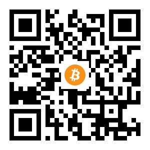 bitcoin:3MzBeoYYUURqvbwCw33UCDbPjyiT7za3Yh black Bitcoin QR code