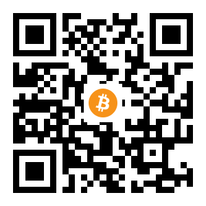 bitcoin:3N1AGiyJY4KUoiQmXTZFefnMh5Jfd7vRG1 black Bitcoin QR code