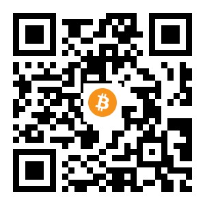 bitcoin:3N2tTFFwwNDme8qhSFMvX9ygFv5E2rSwkN black Bitcoin QR code
