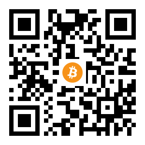 bitcoin:3N6xUM5Z9dUTu1MVNHkHU5WTgbQv9PF4F5 black Bitcoin QR code
