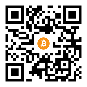 bitcoin:3N6yATfVQ8BHZh4RyzUXS165mq7V3diy7h black Bitcoin QR code