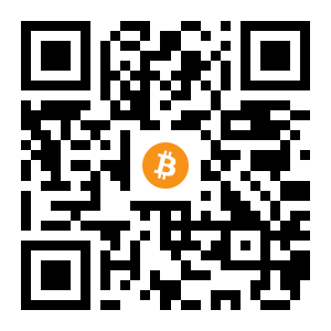 bitcoin:3N9efGJPpiSmKLYoNZd6MxywhwmxebCK7T black Bitcoin QR code