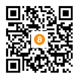 bitcoin:3NA7GHV1hmiLBtdo7pLJ9BWquzkzvC9zzY black Bitcoin QR code