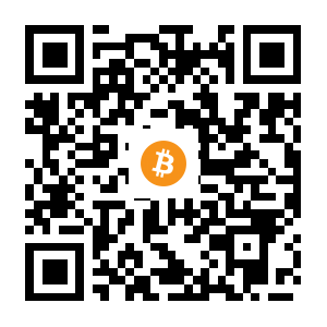 bitcoin:3NBk216ufzhP4fwnRkeXKRbU9bkk6EdXJT black Bitcoin QR code