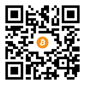 bitcoin:3NCr5PqUus1vg51PBucyrwzogscGEqgj8w black Bitcoin QR code