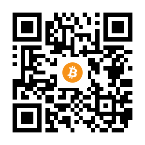 bitcoin:3NECLuQ6eGizwDXSn8y2RJfd7Xk82qtKFS black Bitcoin QR code