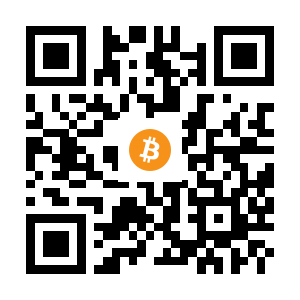 bitcoin:3NHLQdUzwZ48p4YrEpJFsDezFBCcznzmkA black Bitcoin QR code