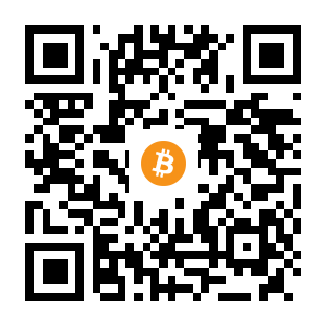 bitcoin:3NJHvD5pT666o7vZ3E3Aohg8cfsqTrZwbe black Bitcoin QR code