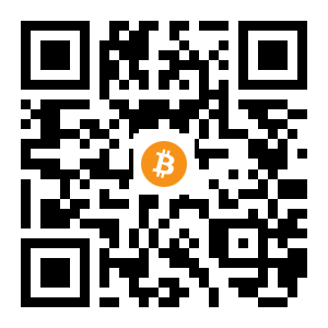 bitcoin:3NLXF7GBsr6KezToyLhm4JgG7Ks4mUV1uk black Bitcoin QR code