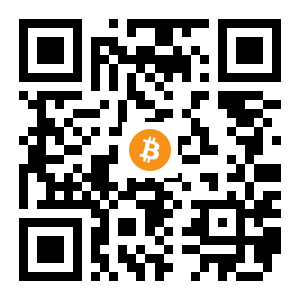 bitcoin:3NN4GCYJXRQrnE19ekvM3FjiV93uSYRLAa black Bitcoin QR code