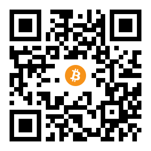 bitcoin:3NUDGSeSFatqL7yiHhNKMXXT9aPUZrPg4V black Bitcoin QR code
