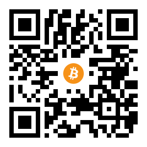 bitcoin:3NUMVbKCXTtNi2Ppt3hkHHiVM2XQj54fJY black Bitcoin QR code